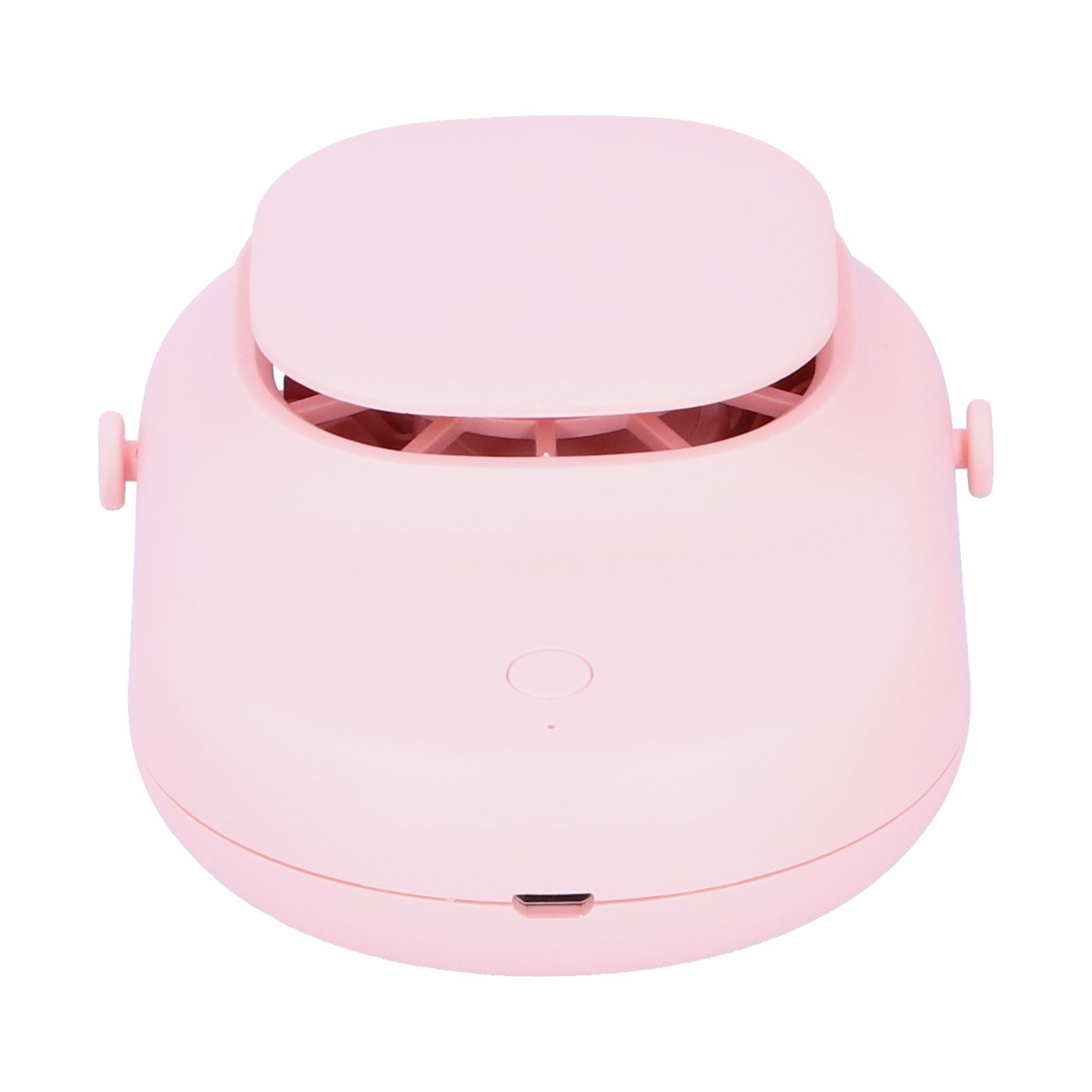 Neck Hanging Fan Mini Small Portable Silent Handheld Electric Fan for Home Office OutdoorPink — image 2