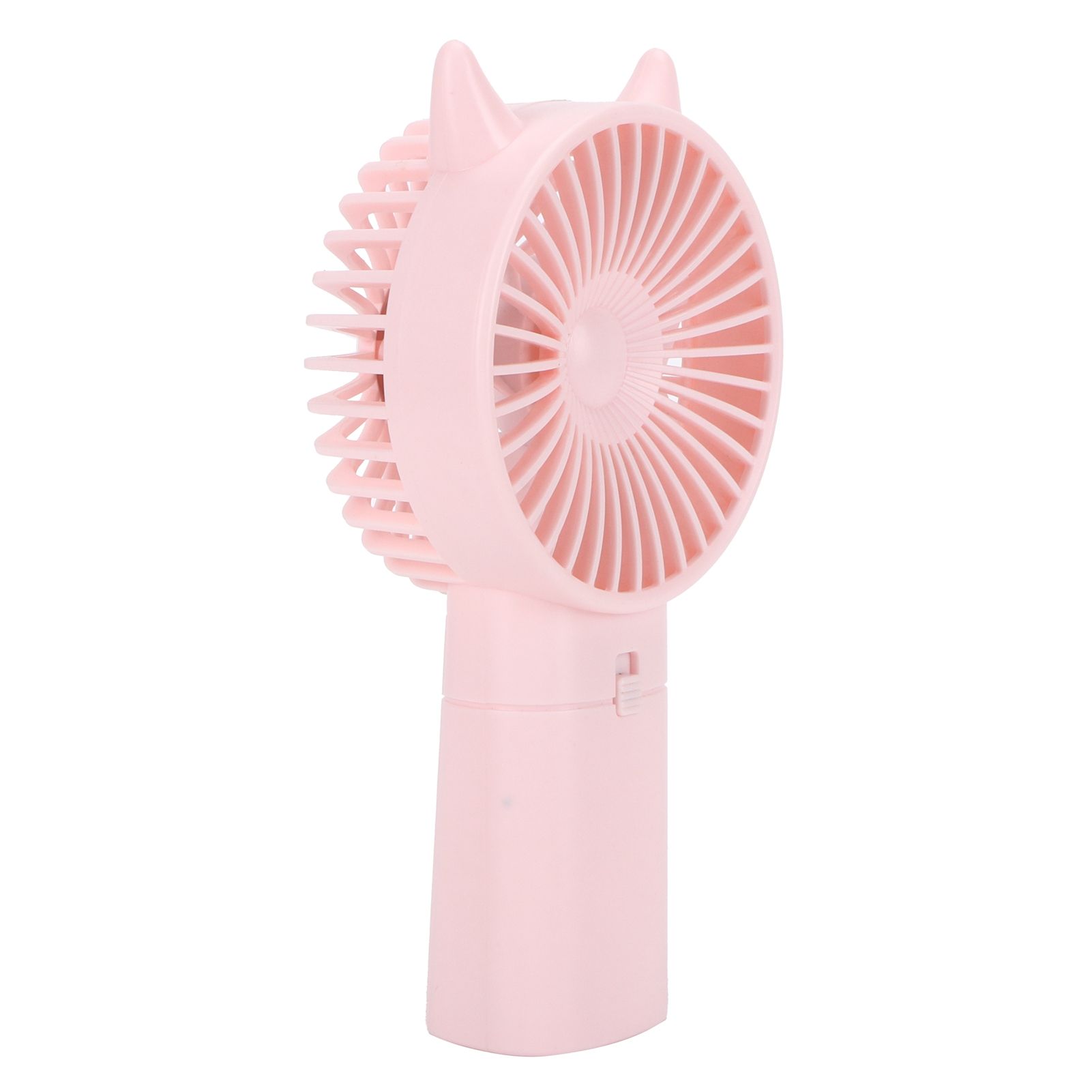 Mini Fan Portable Hand Held Cute Mute Electric Cooling Fan for Home Office Travel Pink β image 2
