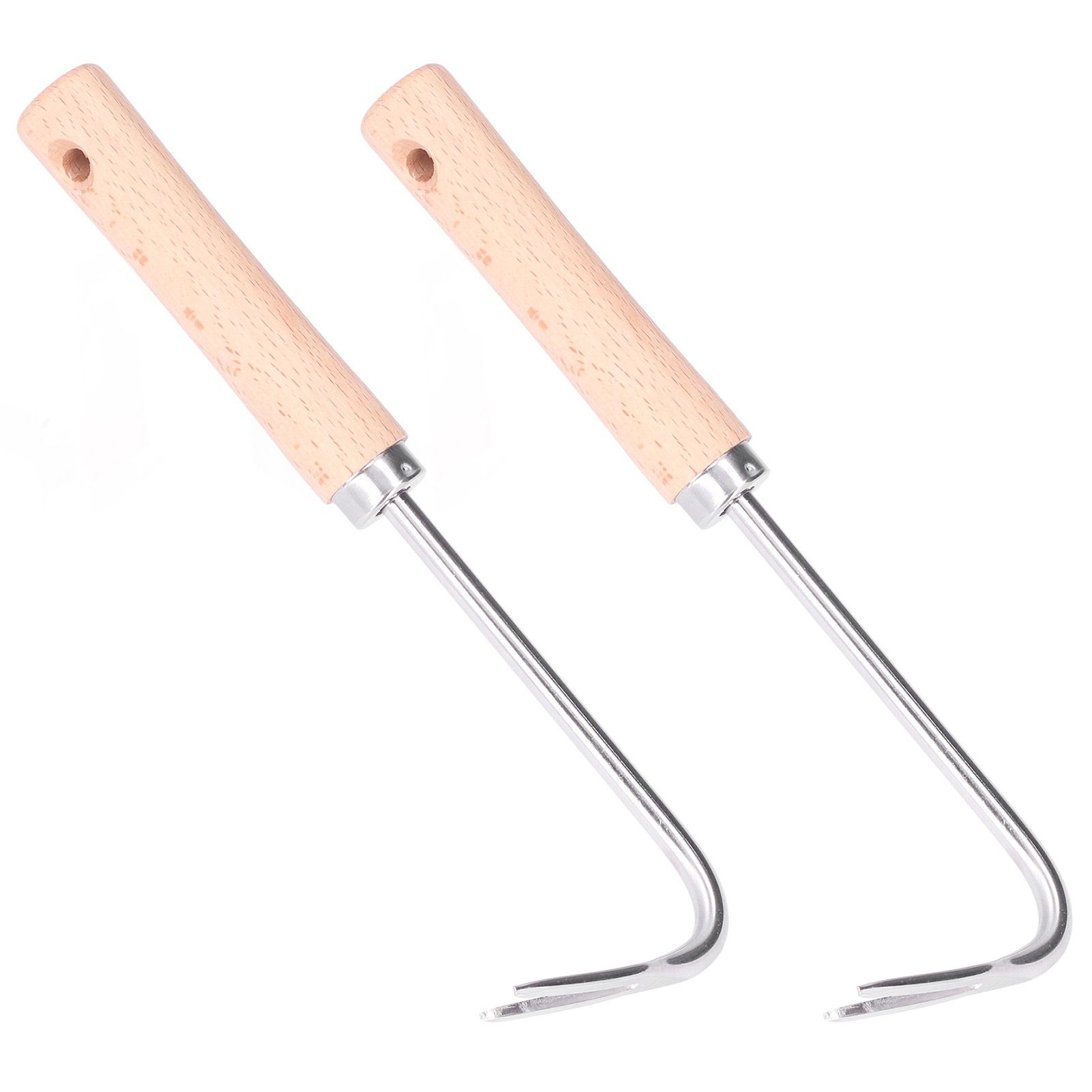 2pcs Garden Weeder Lightweight Efficient Labor Saving Ergonomic Design Small Compact Digging Supplies โ image 2