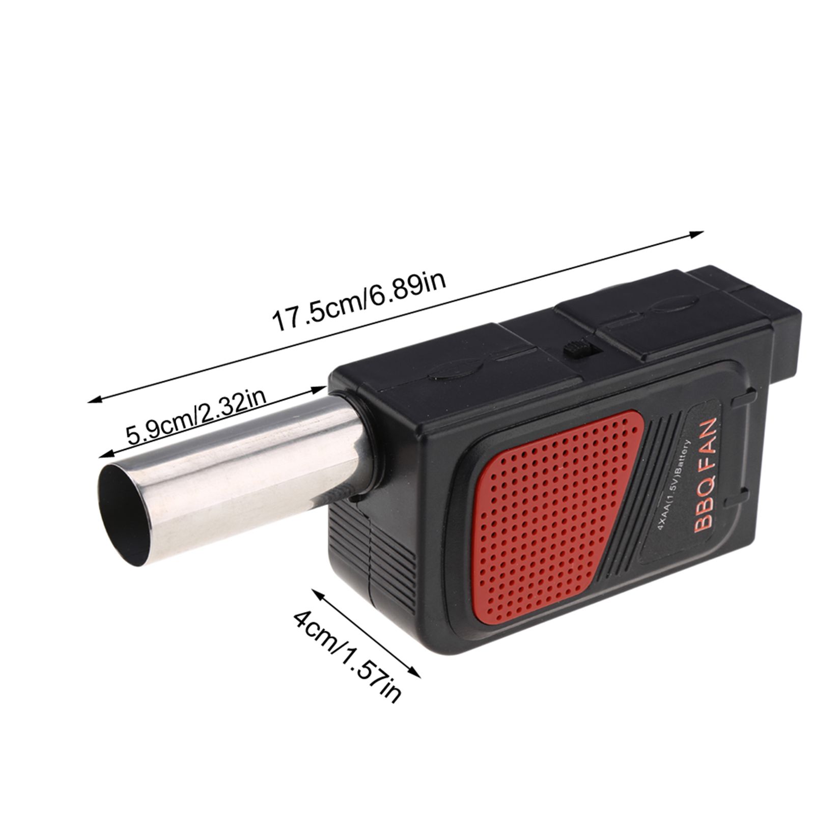 Portable Electric BBQ Fan Air Blower for Outdoor Camping Picnic Grill Barbecue Cooking Tool — image 4