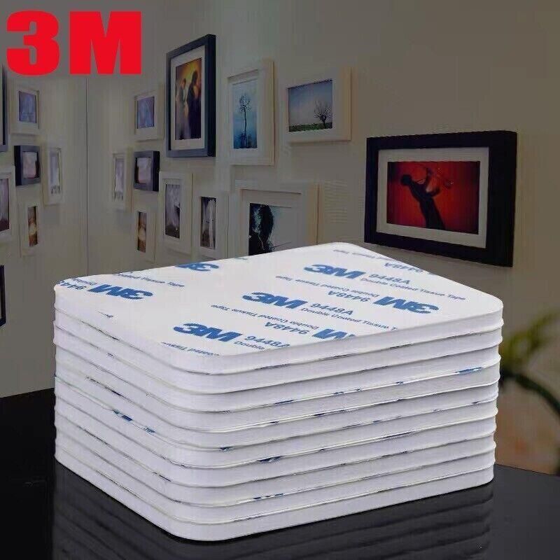 Round 40 x 3mm 3M Double Sided Foam Sticker Tape Side Wall Car Self Adhesive Pads - 6pcs โ image 2