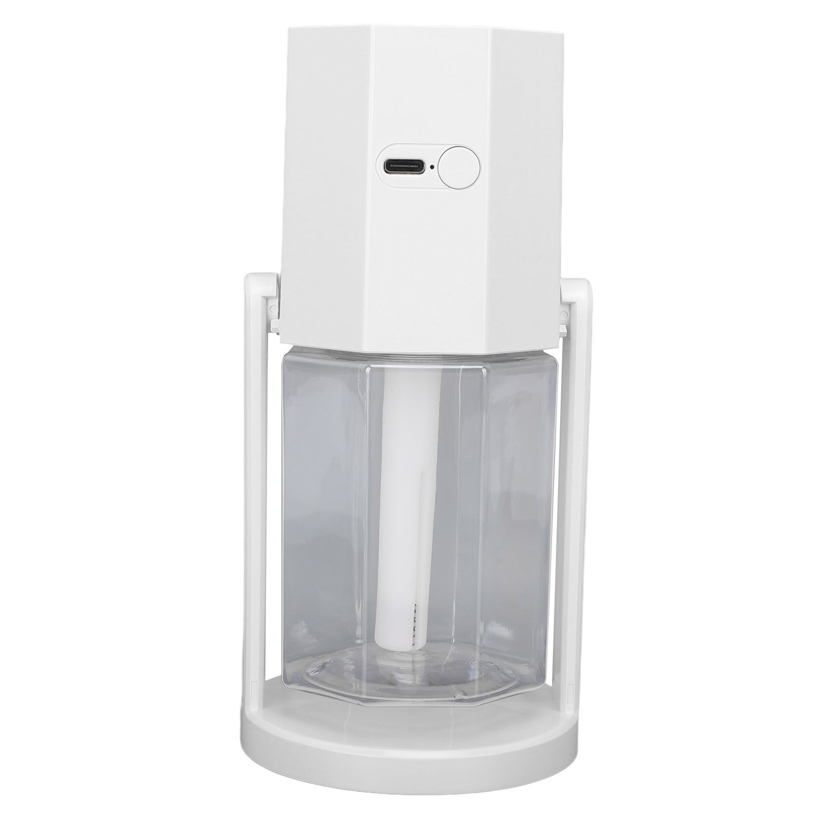 USB Desktop Humidifier Multifunctional Quiet Colorful Ambient Light Portable Small Humidifier for Car Home Bedroom Office White โ image 2