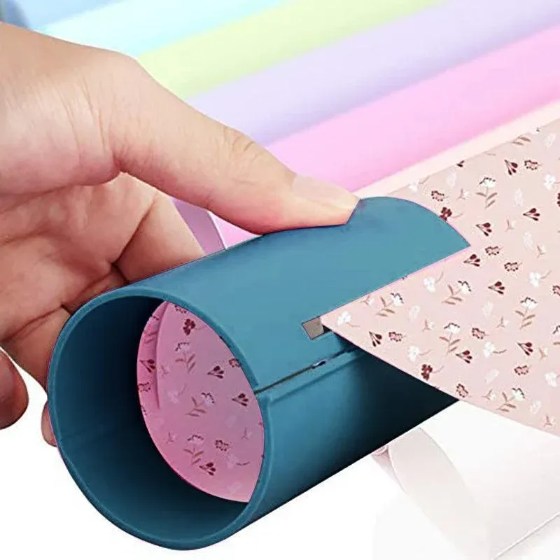 3PCS Sliding Wrapping Paper Cutter Christmas Gift Roll Cutting Tool — image 4