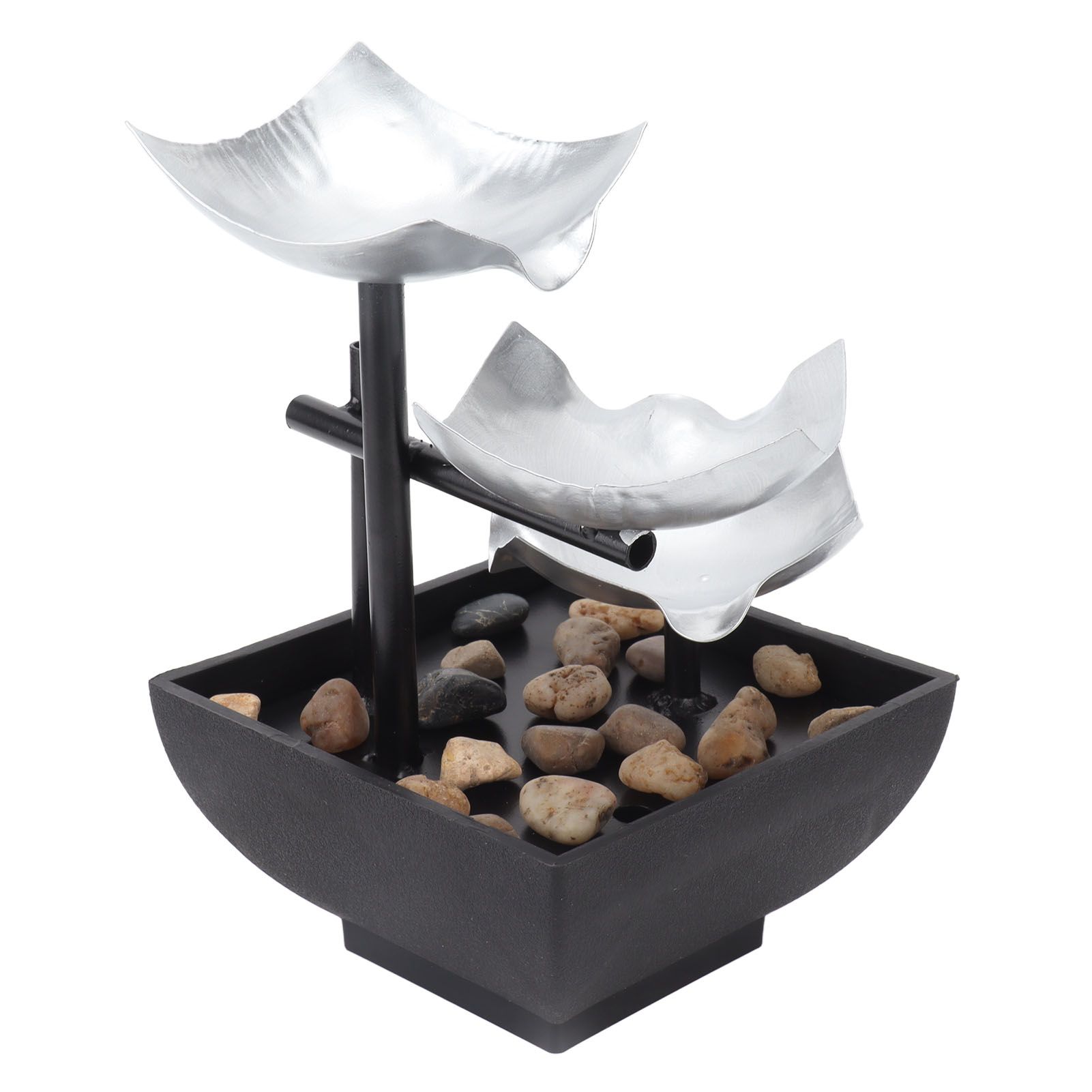 5V Water Fountain Ornament Rock Garden Flowing Water Decoration Home Desktop Fountain Ornament USB Port — image 2