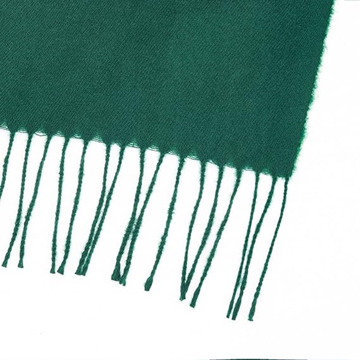 Women's Woven Winter Scarf, Large Tassel Shawl Wrap, Soft Warm Neck Warmer for Cold Weather Outfits, 70x200 cm, Green โ image 5