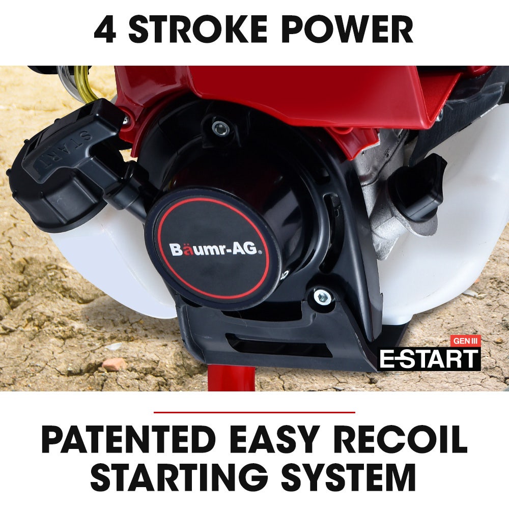 BAUMR-AG BPX-1400 38cc 4-Stroke Petrol Post Hole Digger, 150mm Auger w/ 600mm Extension Shaft โ image 6