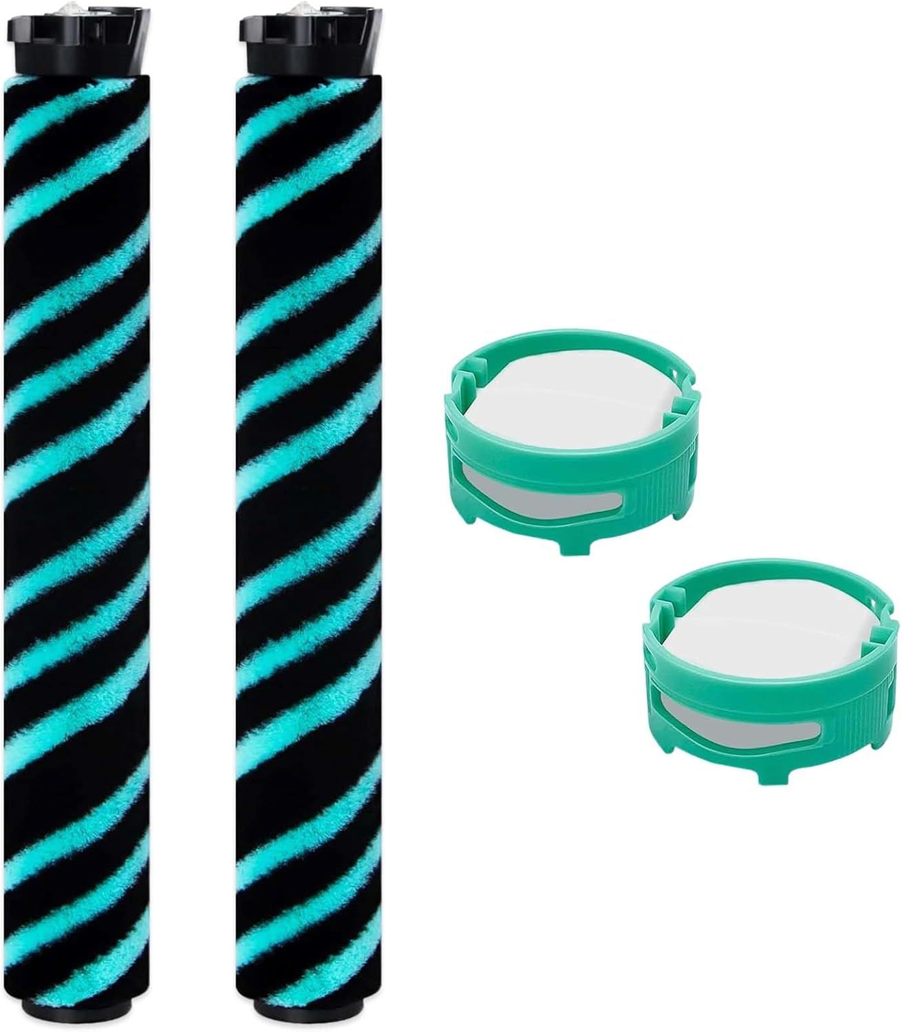 IP1251 IP3251 Vacuum Brush Replacement for Shark IP1250 IP1251C IP1255QCP IP3251C IP3252 IP3150 IP3253 PowerDetect Cordless Vacuum Cleaner, 2 Pack Brushrolls