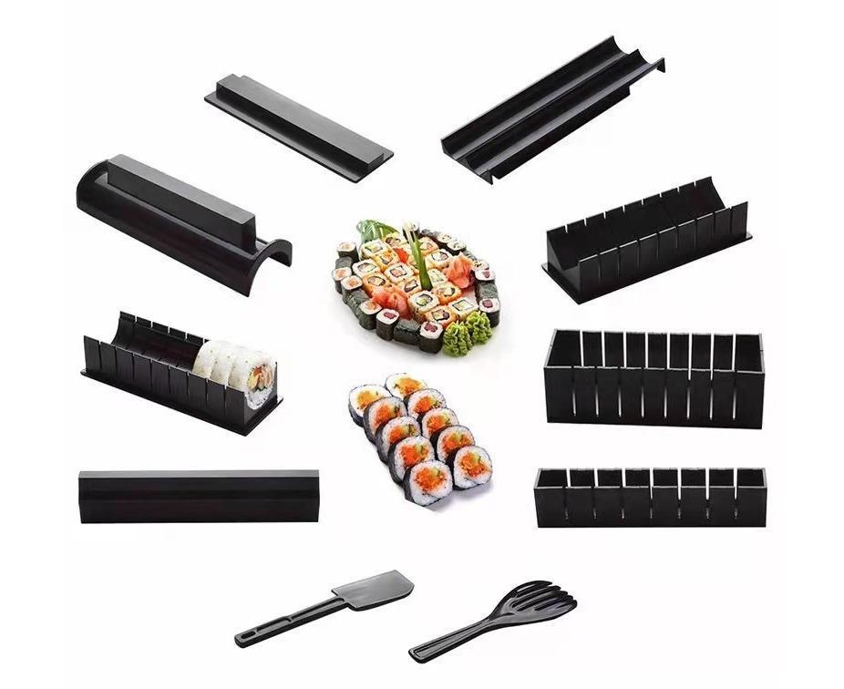 10Pcs DIY Sushi Making Kit Roll Sushi Maker Rice Roll Mold Kitchen Sushi Tools โ image 2