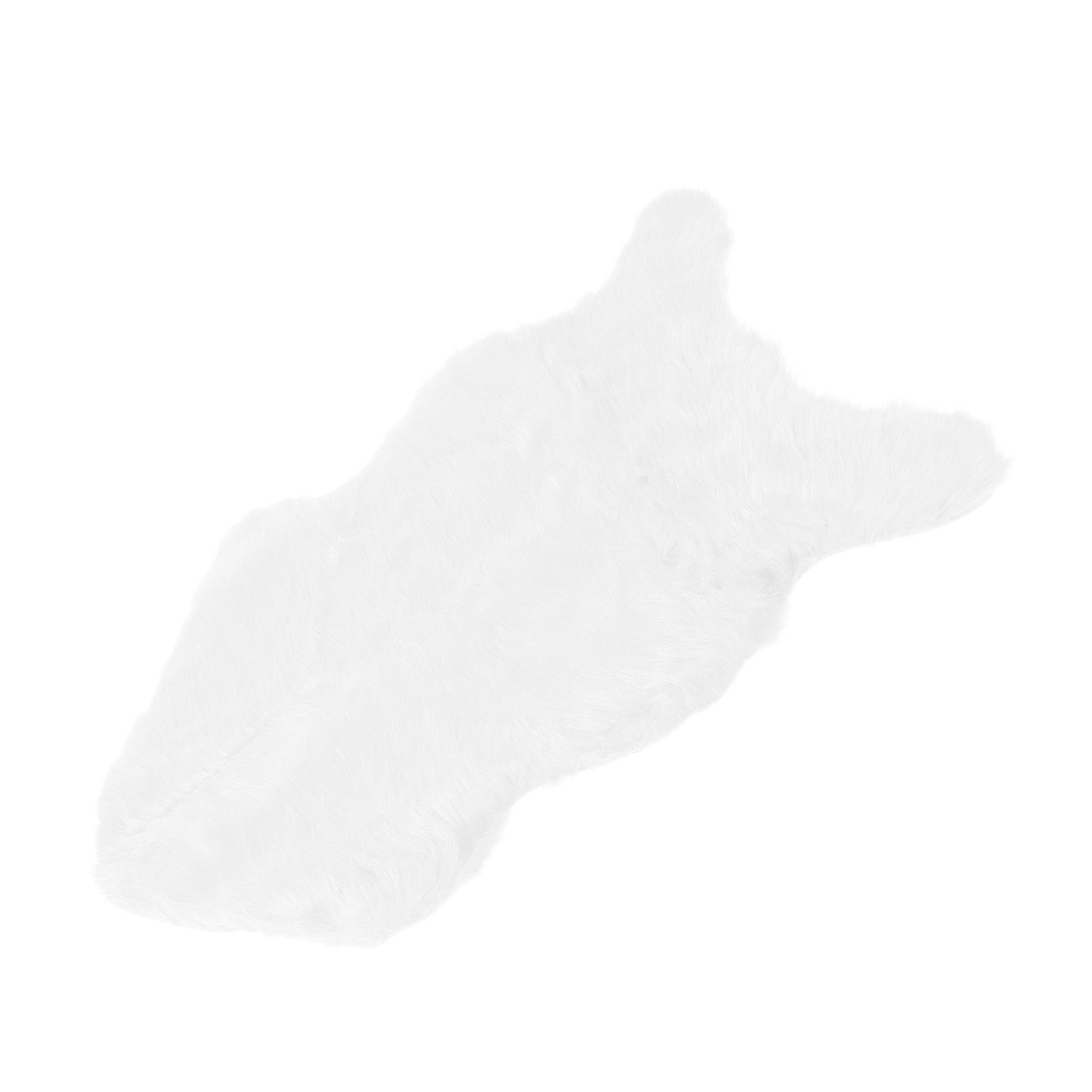 Faux Sheepskin Fur Rug Soft Carpet Area Rug for Bedroom Sofa Floor Living Room DecorWhite — image 4