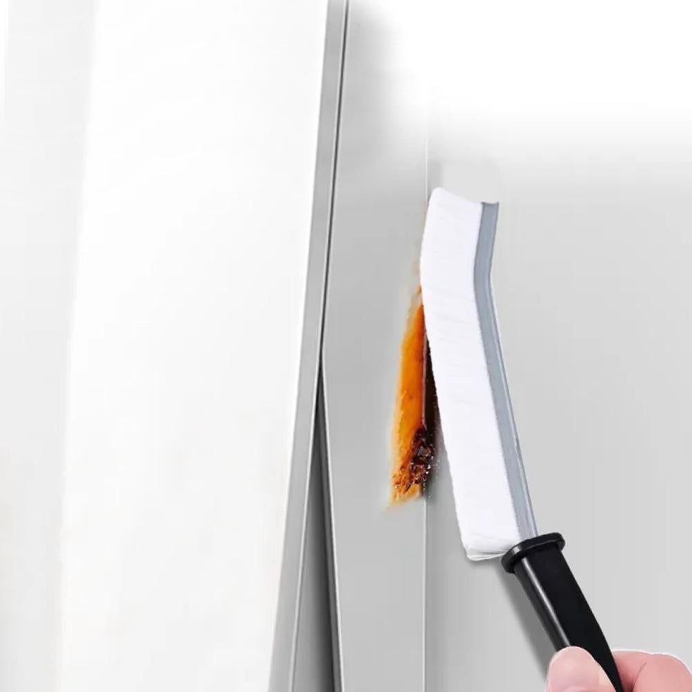 4Pcs Gap Cleaning Brush Crevice Cleaning Tool Multifunctional Brushes for Household Shutter Door Window Track -White — image 4