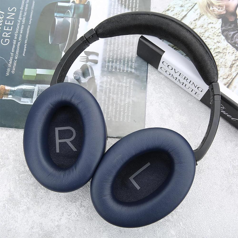 Pair of Replacement Ear Pads for Bose QC45 Headphone Ear Cushions Navy โ image 4
