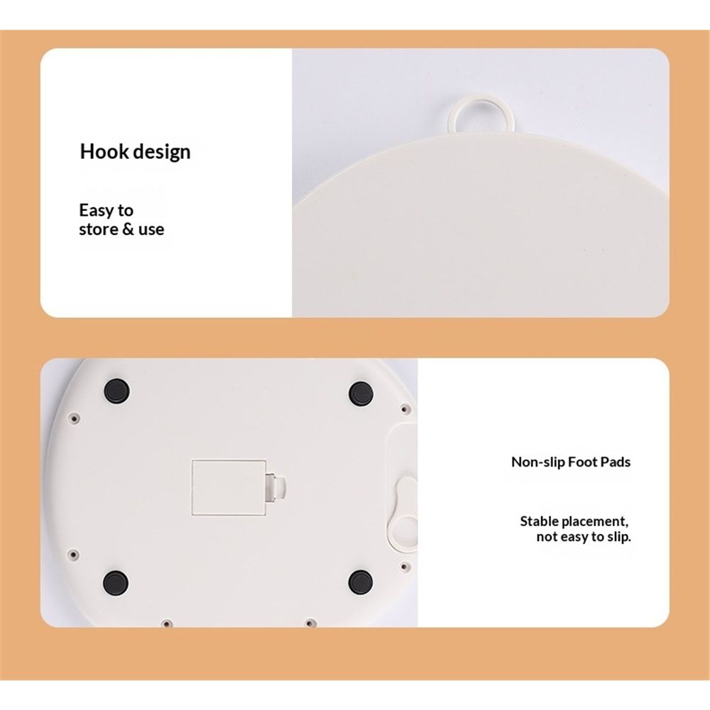 Digital Food Scale, Precise Weight Measuring and Portion Control, Baking and Cooking Made Simple, White — image 4