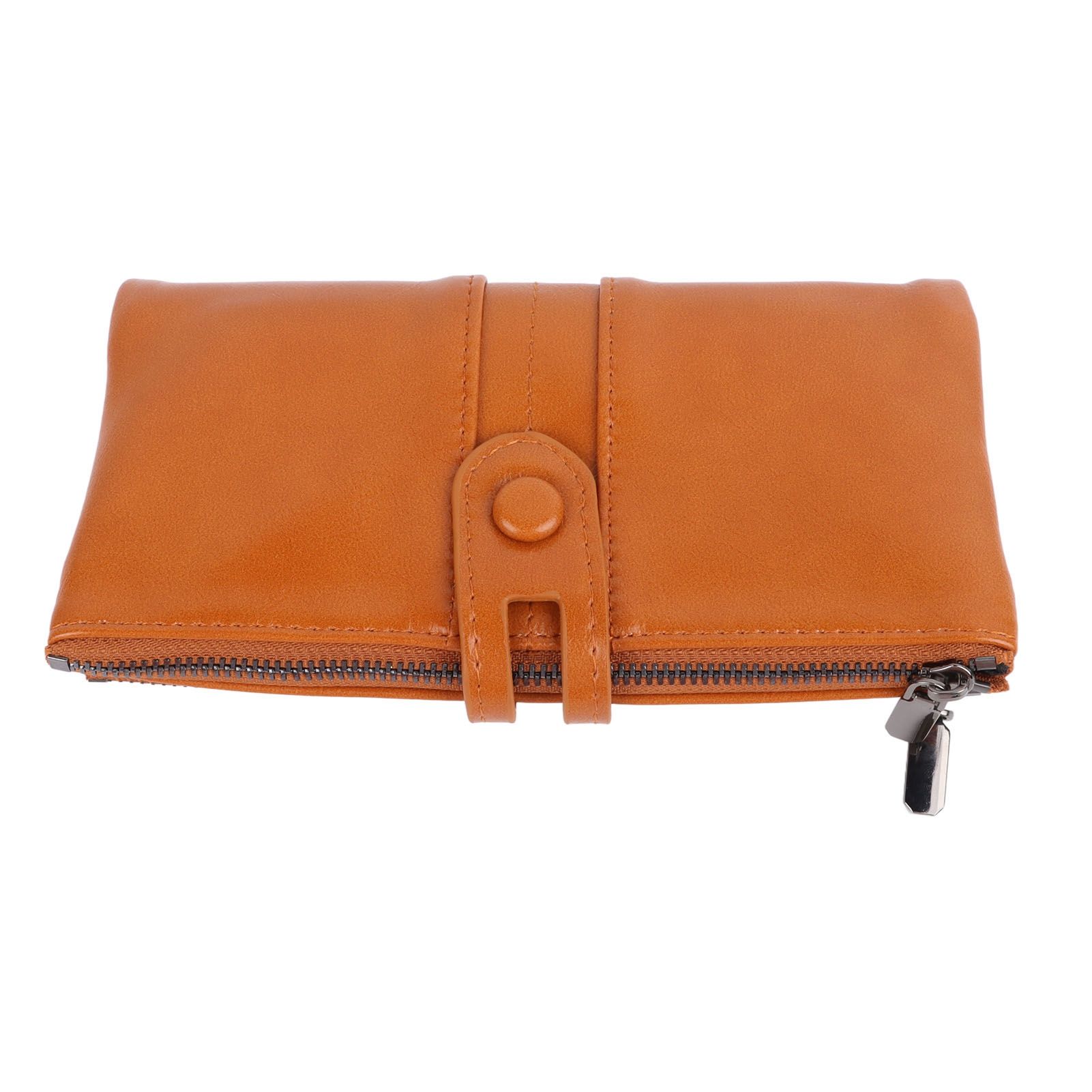Women Wallet RFID Blocking Large Capacity Zipper Closure PU Leather Retro Style Lady Wallet โ image 4