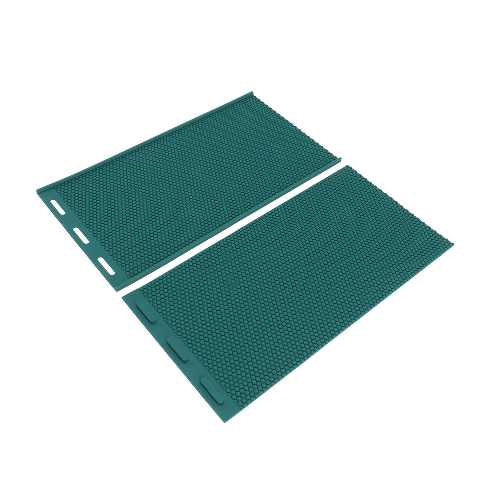 2Pcs Honeycomb Sheet DIY Beeswax Press Mold Light Weight Beehive Foundation Sheet for Bee Farm Home Factory — image 2
