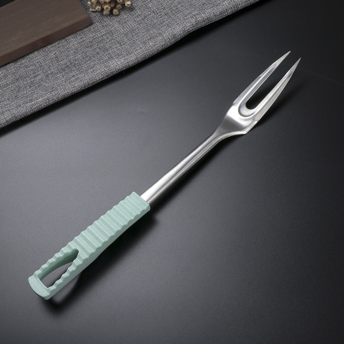 Kitchen Utensils Stainless Steel Cooking Tools Heat Resistant Kitchen Gadgets Dishwasher Safe 34.50 × 3.50 × 2.00CM Silver — image 5