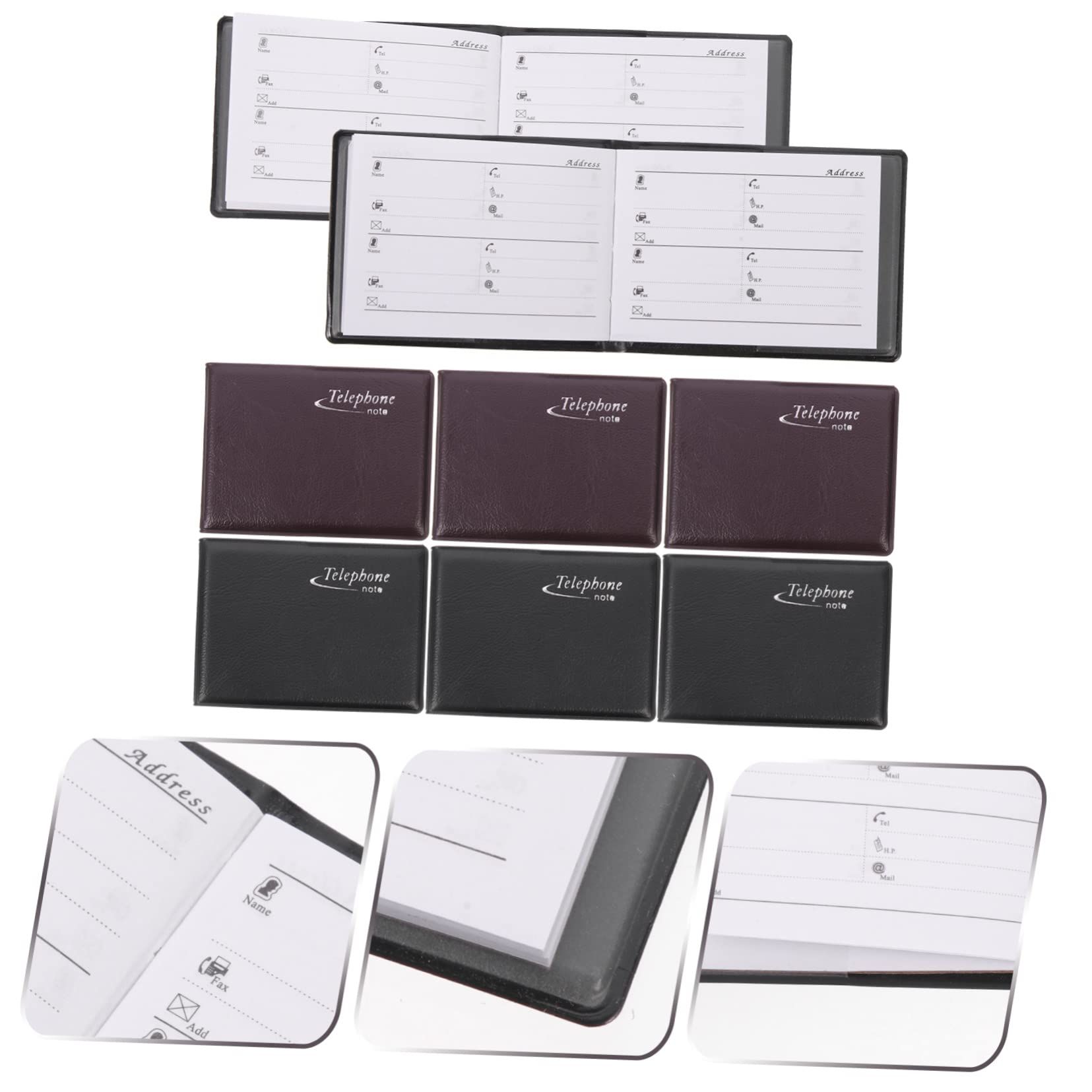 10pcs Book Pocket Keep Telephone Hardcover for Record Mini at Contacts Memo Home Paper Anniversaries Addresses Organizer Phone โ image 4