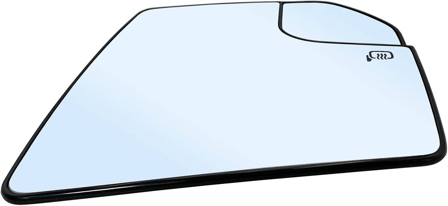 Ford F150 Right Side Heated Blind Spot Mirror - Convex Glass with Rear Holder FL3Z17K707A Passenger Side (Right) โ image 6