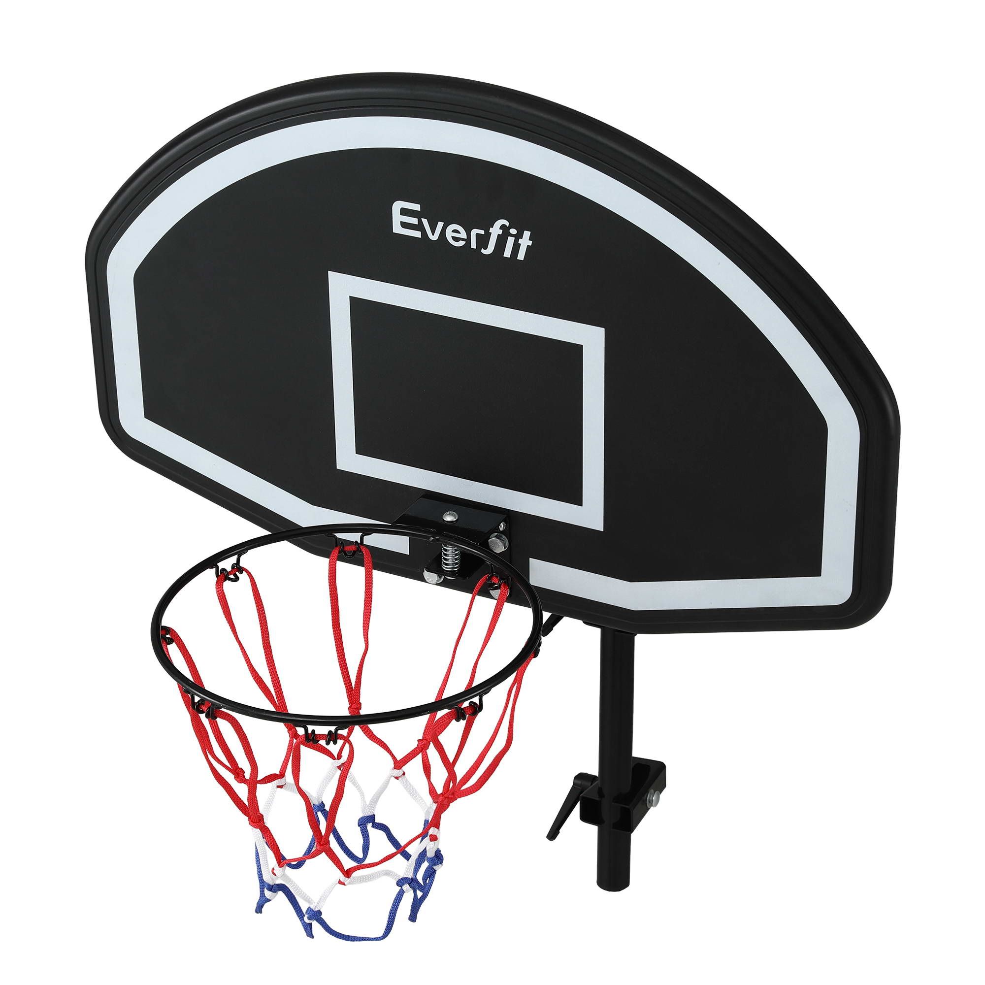 Everfit Kids Basketball Hoop with Ball and Pump Fit for Trampoline 25mm-32mm Poles Black โ image 3