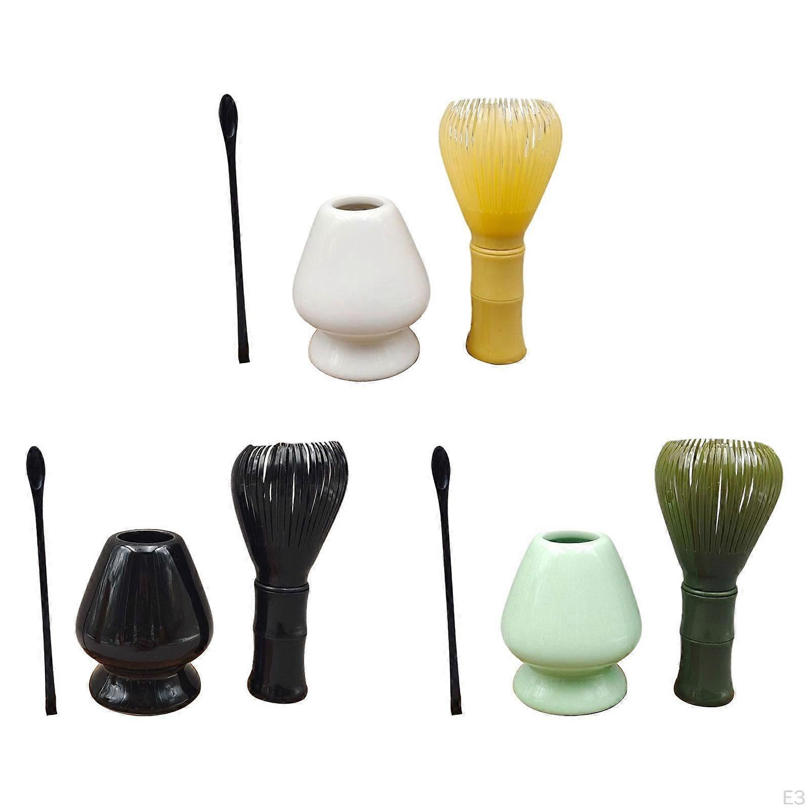 3pcs Matcha Whisk Set - Traditional Spoon, Tea Bowl, Matcha Accessories โ image 4
