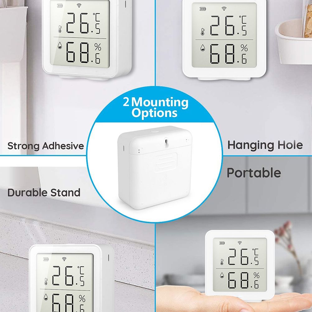 Smart WiFi Humidity Sensor Hygrometer Outdoor Indoor Thermometer Digital LCD Display Temperature Humidity Monitor โ image 5
