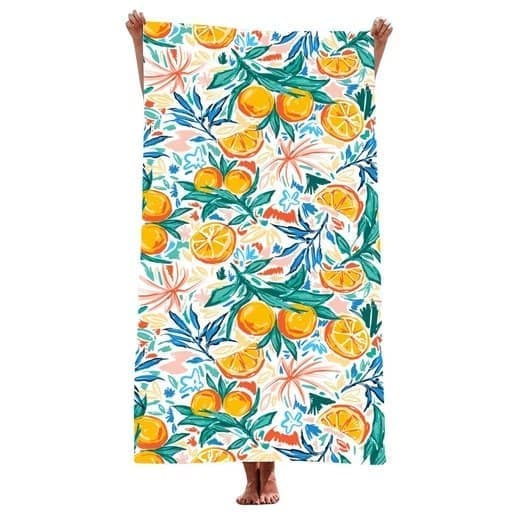 XXL Microfiber Beach Towel, Quick-Drying Lightweight Bath Towel for Beach 70x140 cm