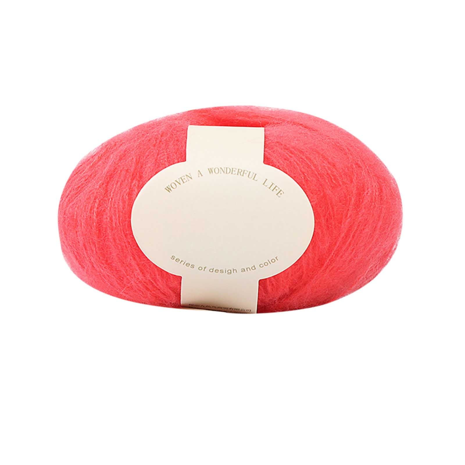 Clearance! Boovnll Mohair Yarn, Soft Yarn for Crocheting, Hand Knitting Hats, Sweater, Scarves, Crafts, Home Decorations, DIY Kids Toys, Yarn 10 โ image 4