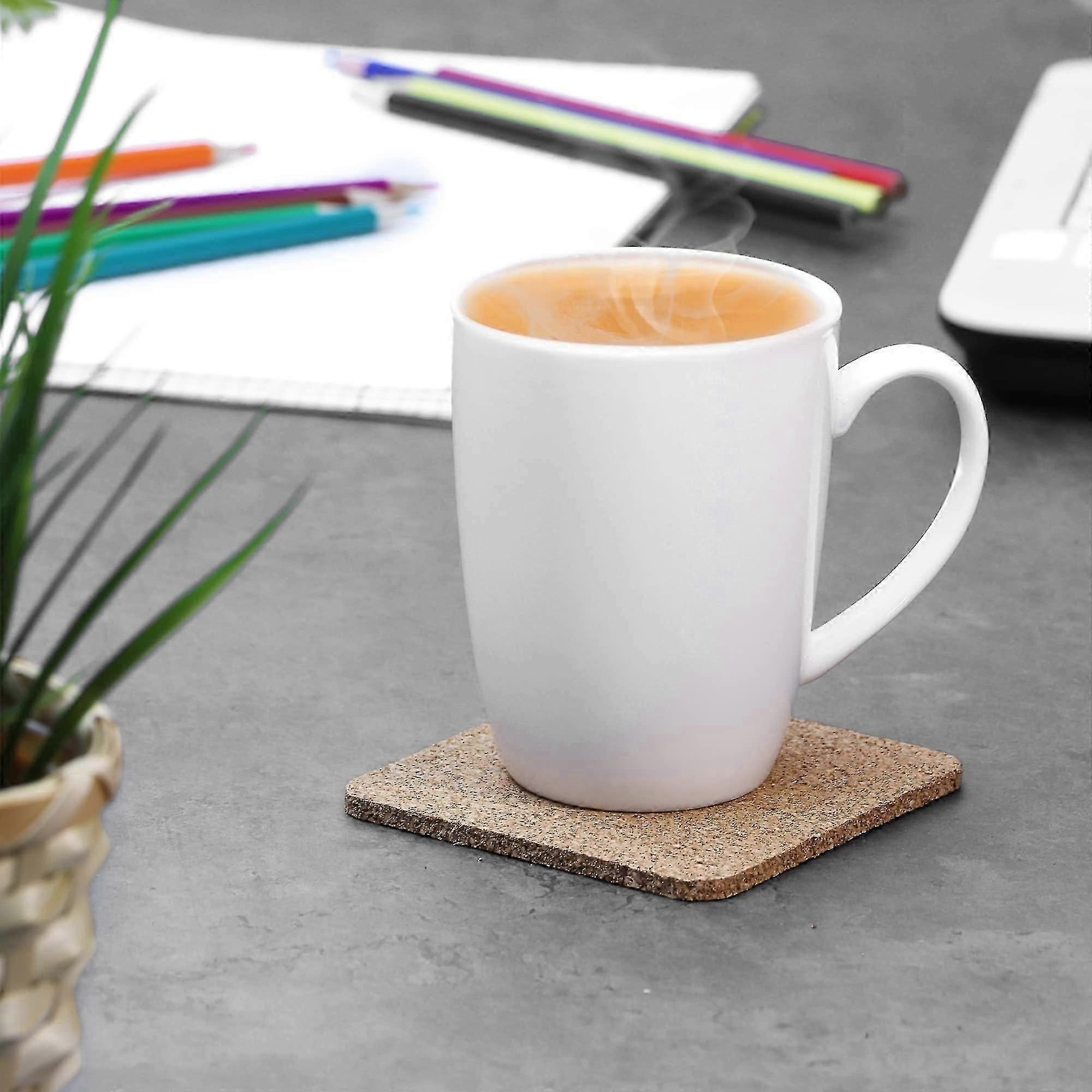 20pcs Round Cork Drink Coasters for Glasses โ image 3