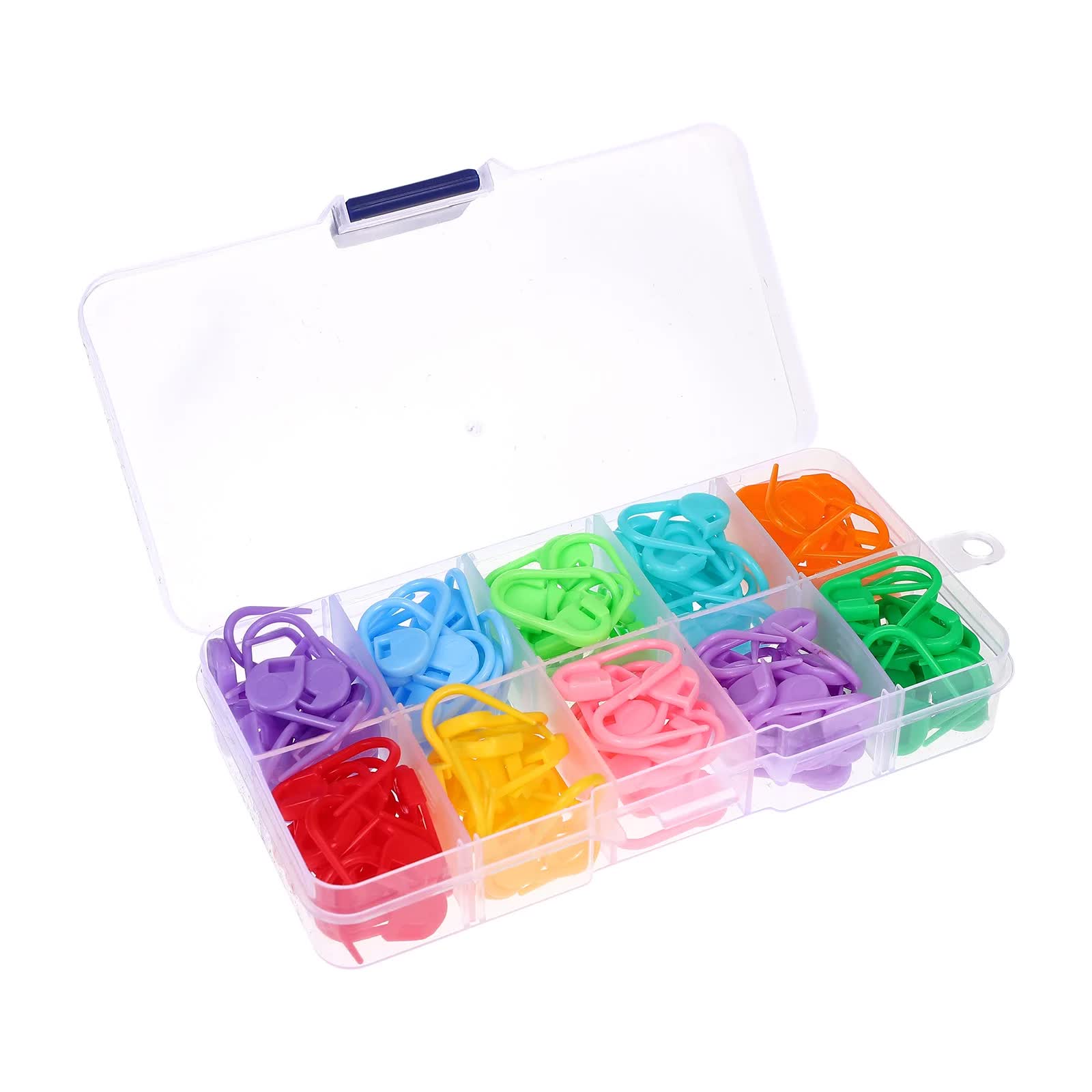 130-piece stitch markers - multifunctional - knitting markers - crochet clips — image 6