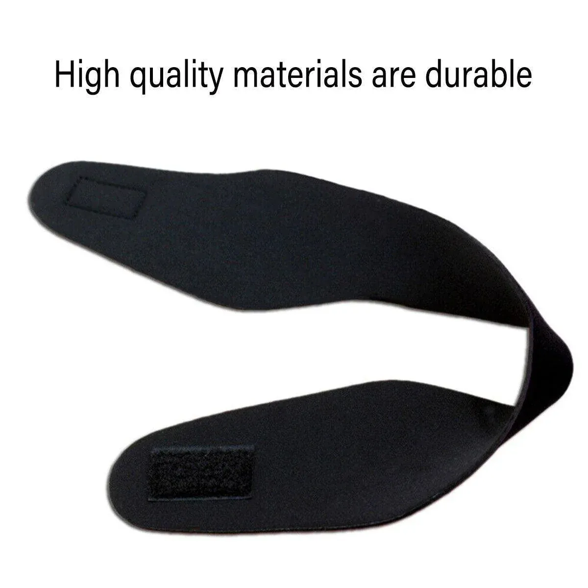 Adjustable Waterproof Swimming Headband for Ear Protection Unisex Diving Use - Black-M — image 5