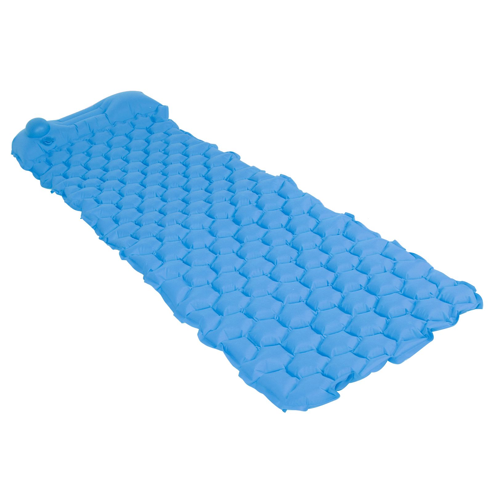 Inflatable Sleeping Pad Mat Portable Air Bed for Outdoor Camping Hiking Travel BeachPeacock Blue — image 3