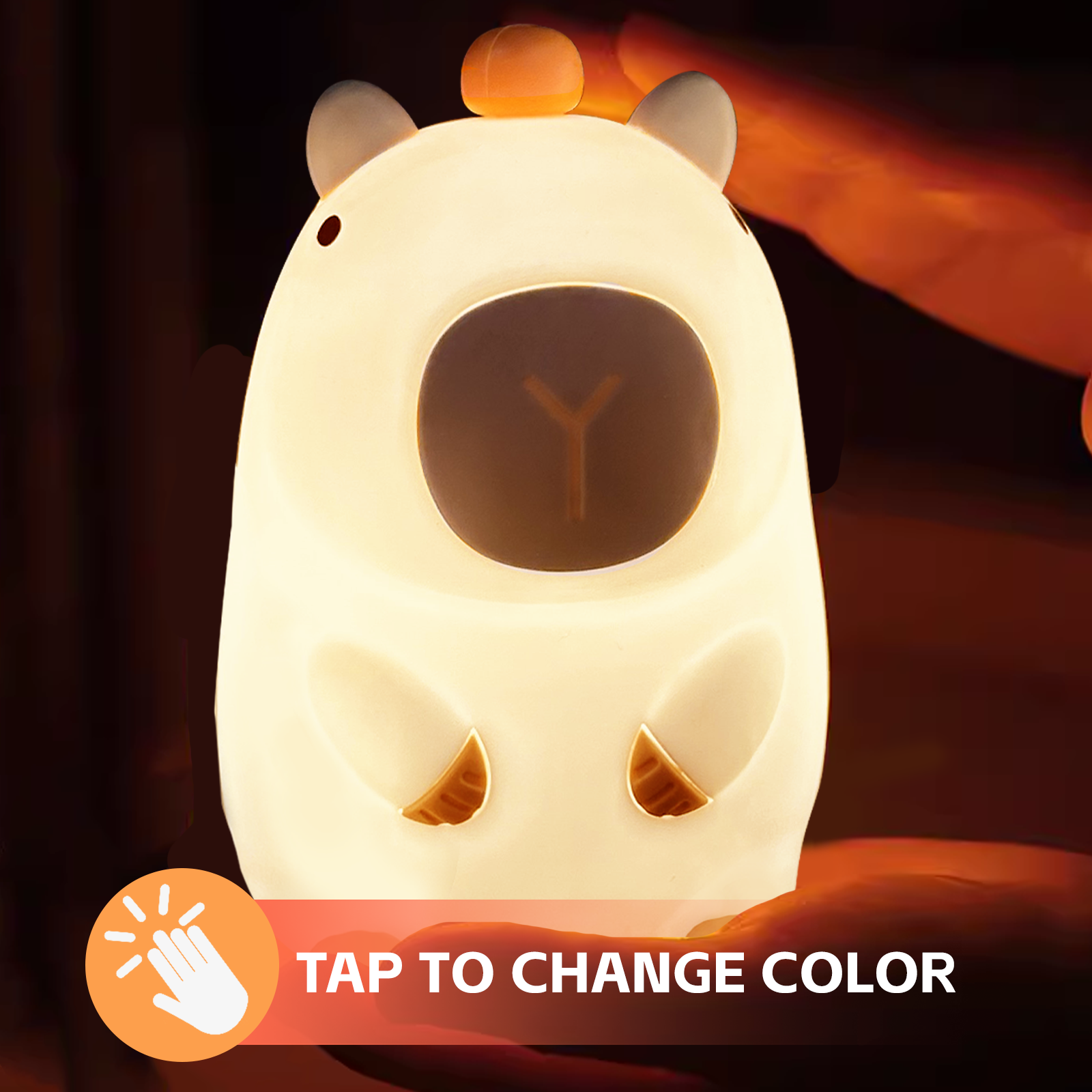 Squishy Capybara Night Light — image 4