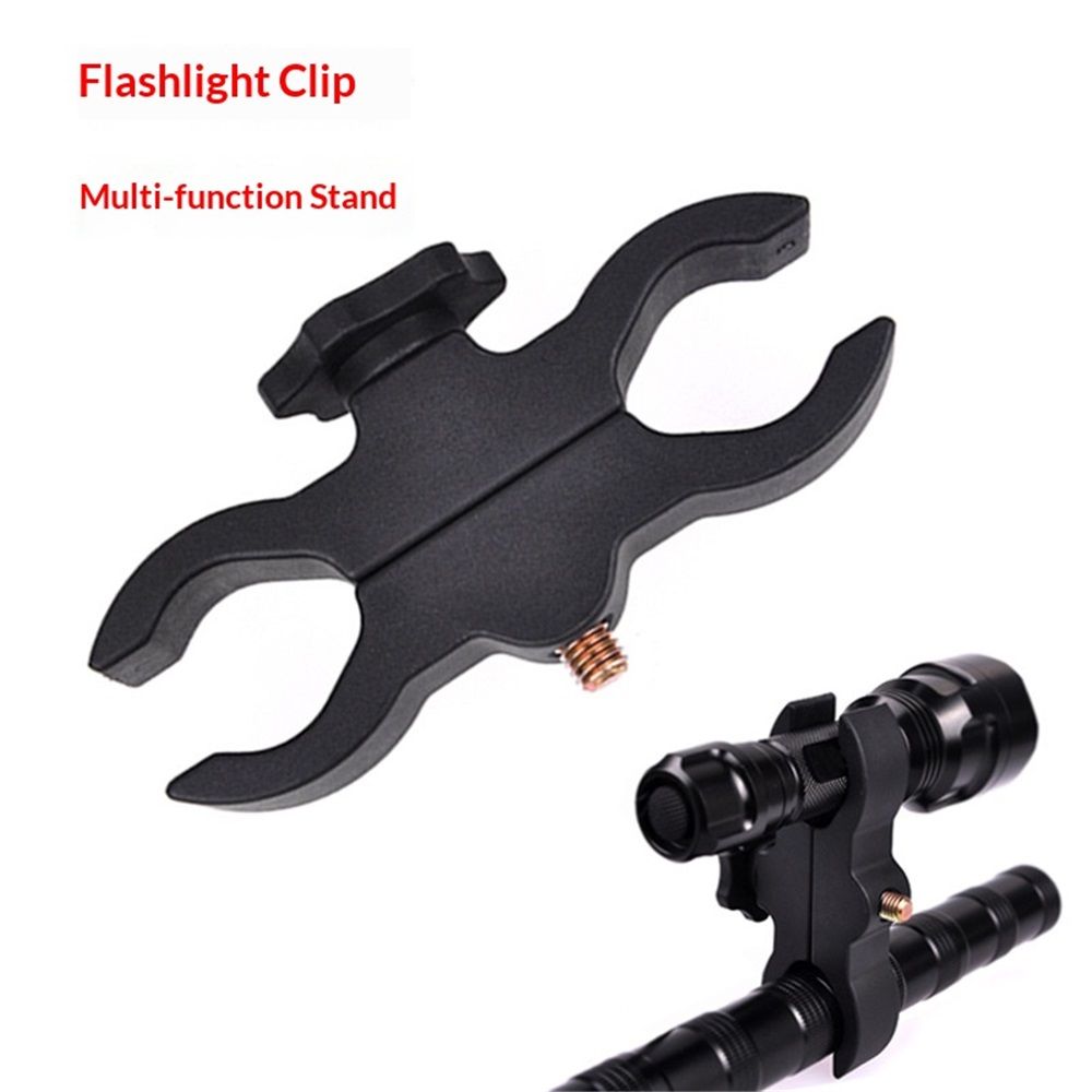 2 pack Universal Quick Release Gun Scope Sight Flashlight Torch Clip Holder Clamp Mount Fits Multiple Scope Size(Excluding flashlight) — image 3