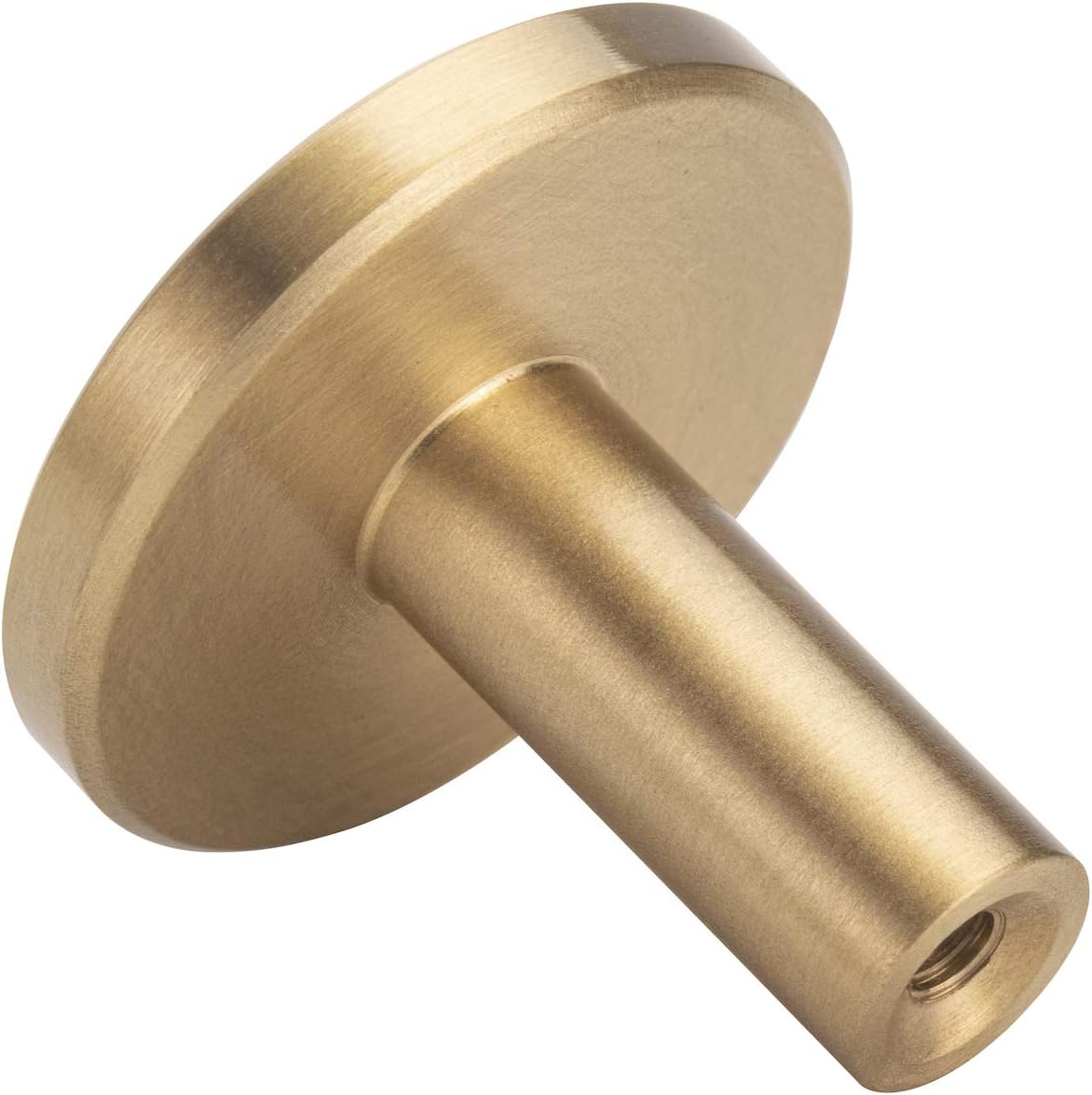 Set of 4 wall hooks in brushed brass, towel hooks in gold — image 3