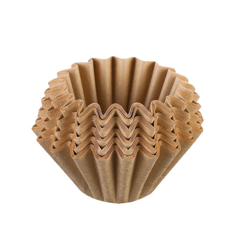 2pc White Disposable Cup Coffee filter paper drip type hand brewed coffee filter paper cake bowl cup
