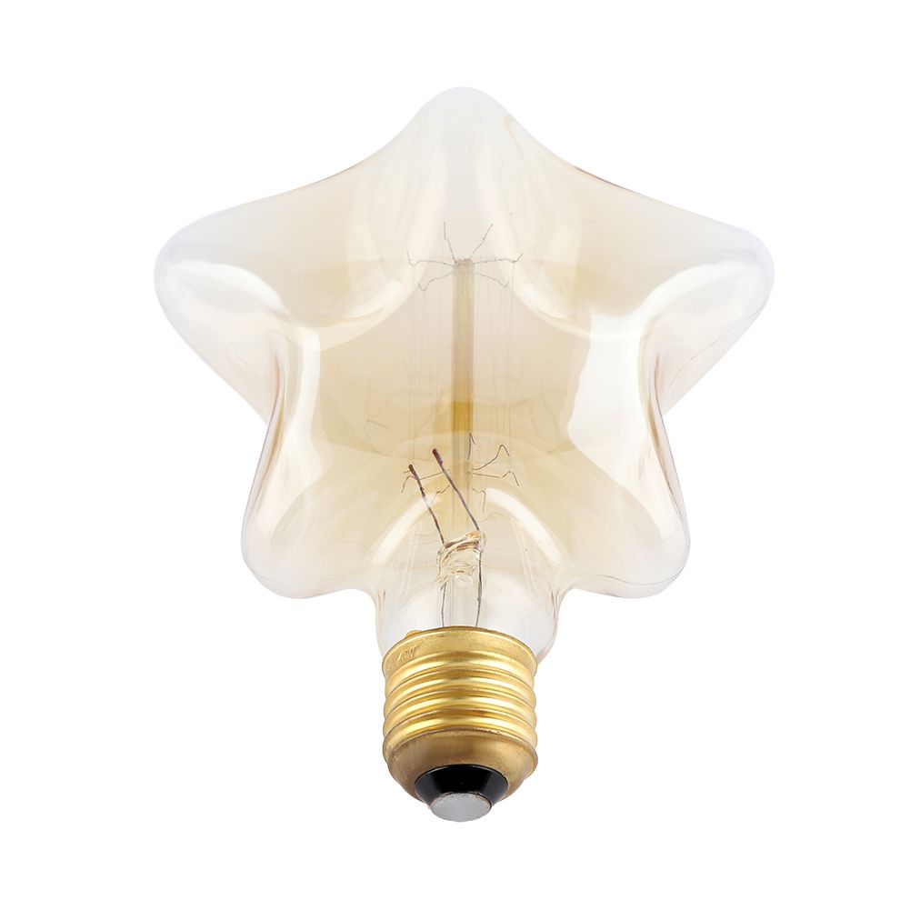E27 Vintage Light Lamp Pentagram Shape Bulb Lighting Decoration for Coffeehouse 220V โ image 3