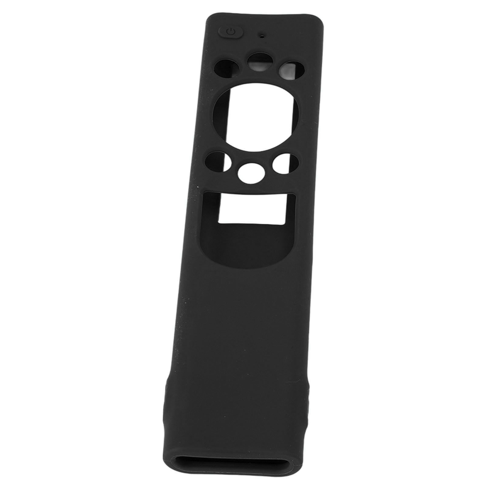 Anti Drop Remote Control Silicone Protective Cover Solar Cell Remote Control Replacement Cover for Samsung TM2180EcoBN59 Black — image 4