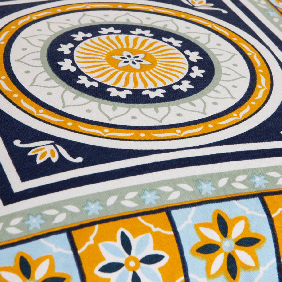 J Elliot Home Kasbah Luxury Filled Cushion 50 x 50cm Blue β image 3
