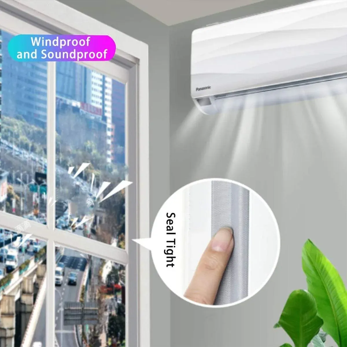 Door Window Sealing Strip Gap Air Leakage Prevention Warmth Insulation Strip โ image 4