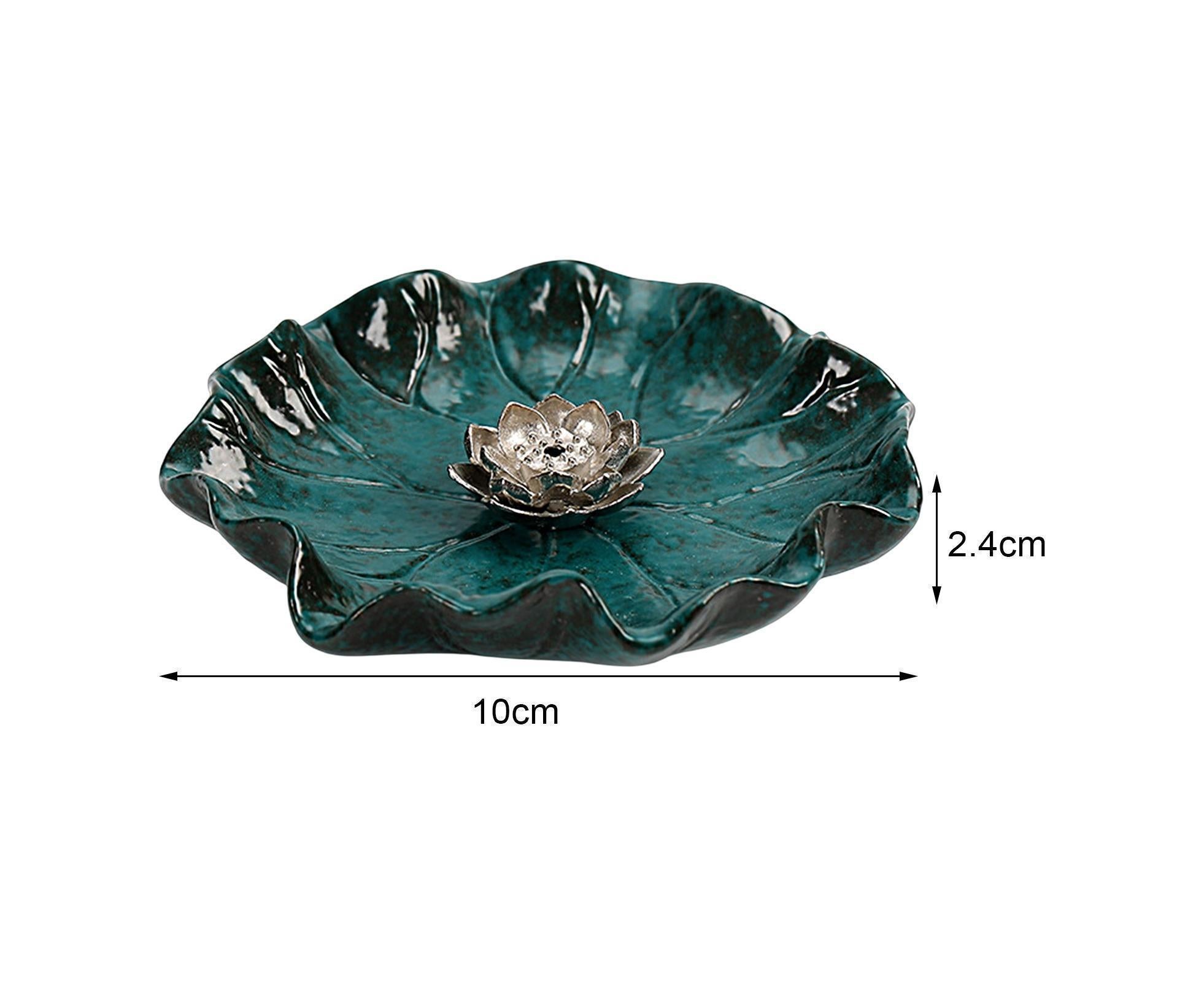 Lotus Leaf Mini Incense Holder for Teahouse-L — image 2