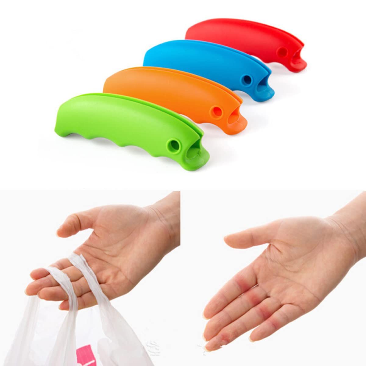 Shopping Bag Holder bag carrying handle grocery bag holder handy grocery bag carrier Handle Ergonomic Labor โ image 3