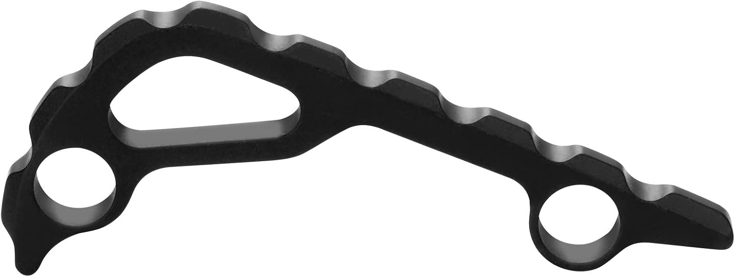 Back Spacer For Benchmade Bugout 535, Lightweight Aluminum Alloy CNC Back spacer, Premium Custom-made Aluminium Alloy Accessory, Black โ image 2