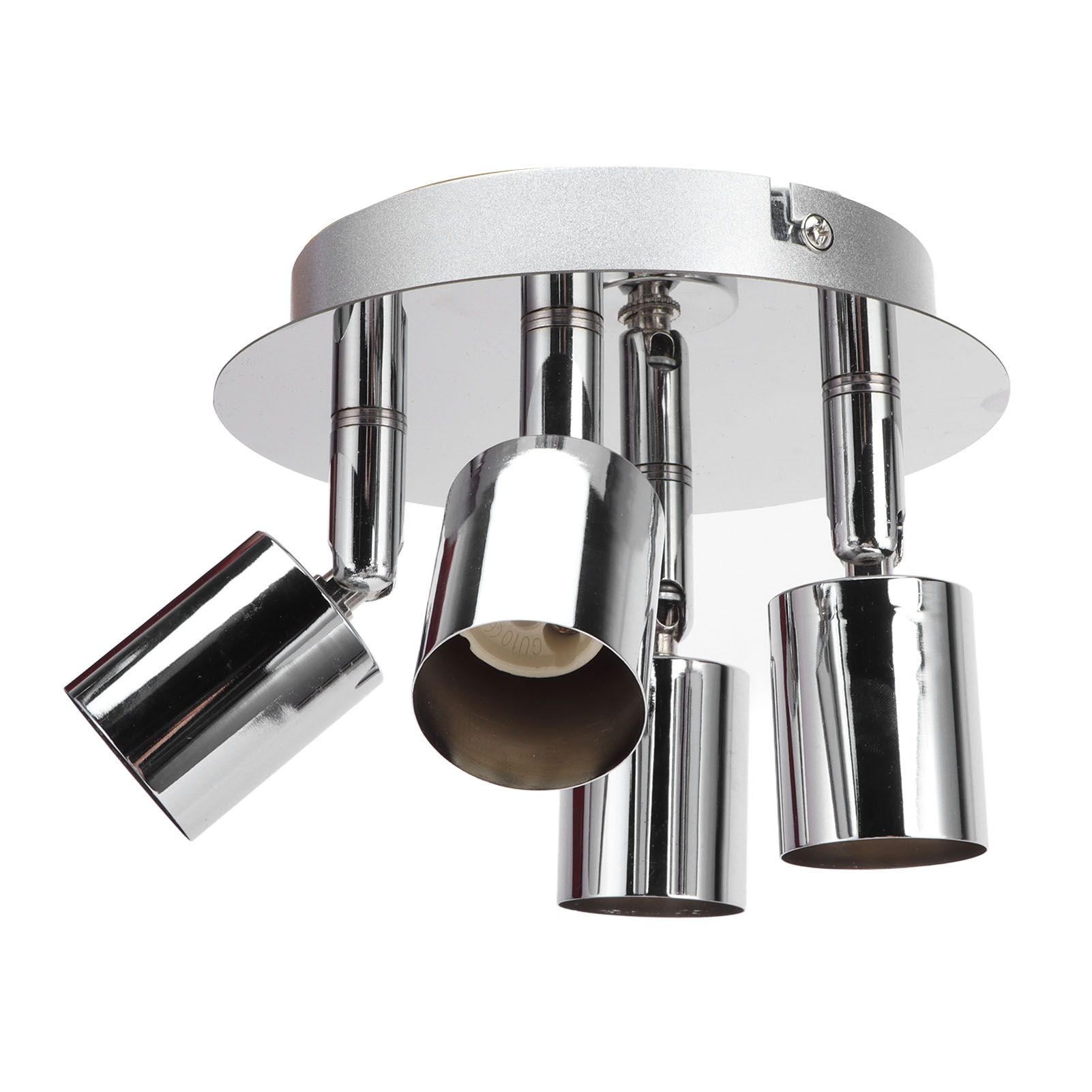 GU10 Lamp Holder 4 Head Ceiling Light Base Adjustable Lamp Holder for Bedroom Kitchen 85โ265V โ image 6