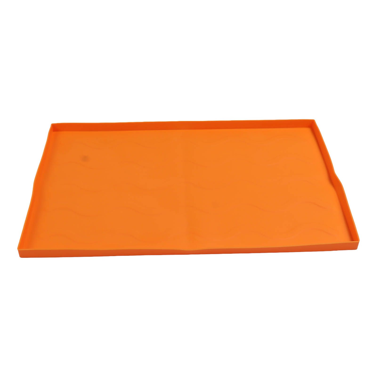 Grill Mat Silicone Blackstone Griddle Top Cover Anti Sticky Grill Protective Cover Mat 22inch Orabge — image 4