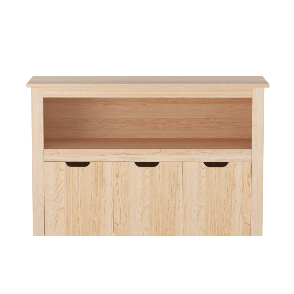 Keezi Kids Bookshelf 3 Drawers Storage Children Bookcase Toy Organiser Display Wooden — image 4