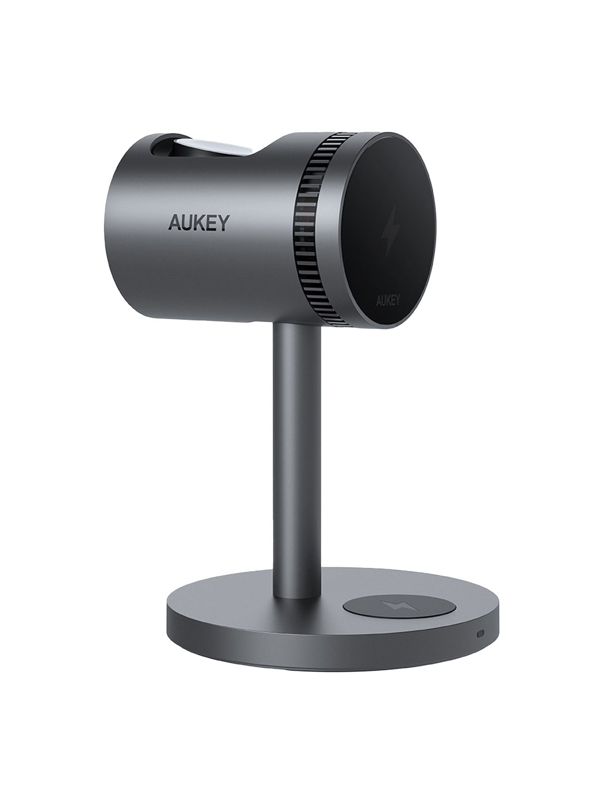 AUKEY MagFusion 3-in-1 Pro Qi2 15W Wireless Charging Station with Active Cooling for iPhone – LC-MC311A