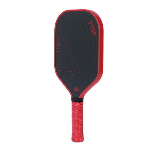 Red‑Black T700 Carbon Fiber Pickleball Paddle Set, 16mm Textured Matte Surface, Complete Kit with Oxford Carry Bag & Pickleball Balls — image 2