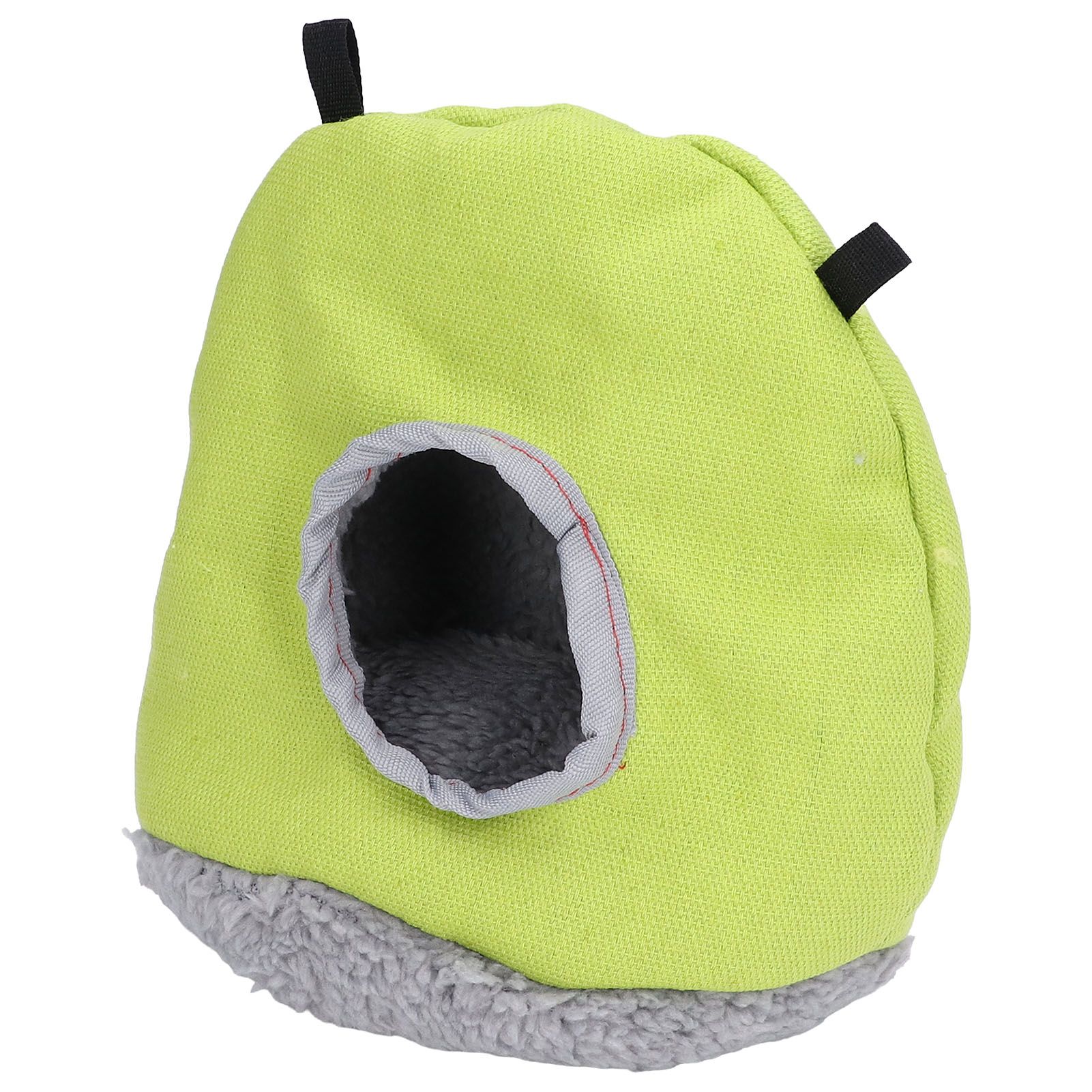 Warm Birdhouse Round Shape Soft Plush Save Space Easy Clean Safety Parrots HouseGreen — image 5