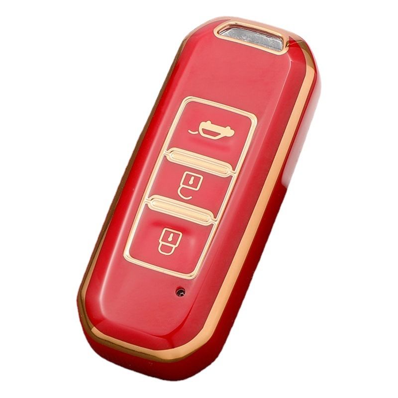 Baojun Car Key Case TPU Protective Cover Section A- China Red — image 2