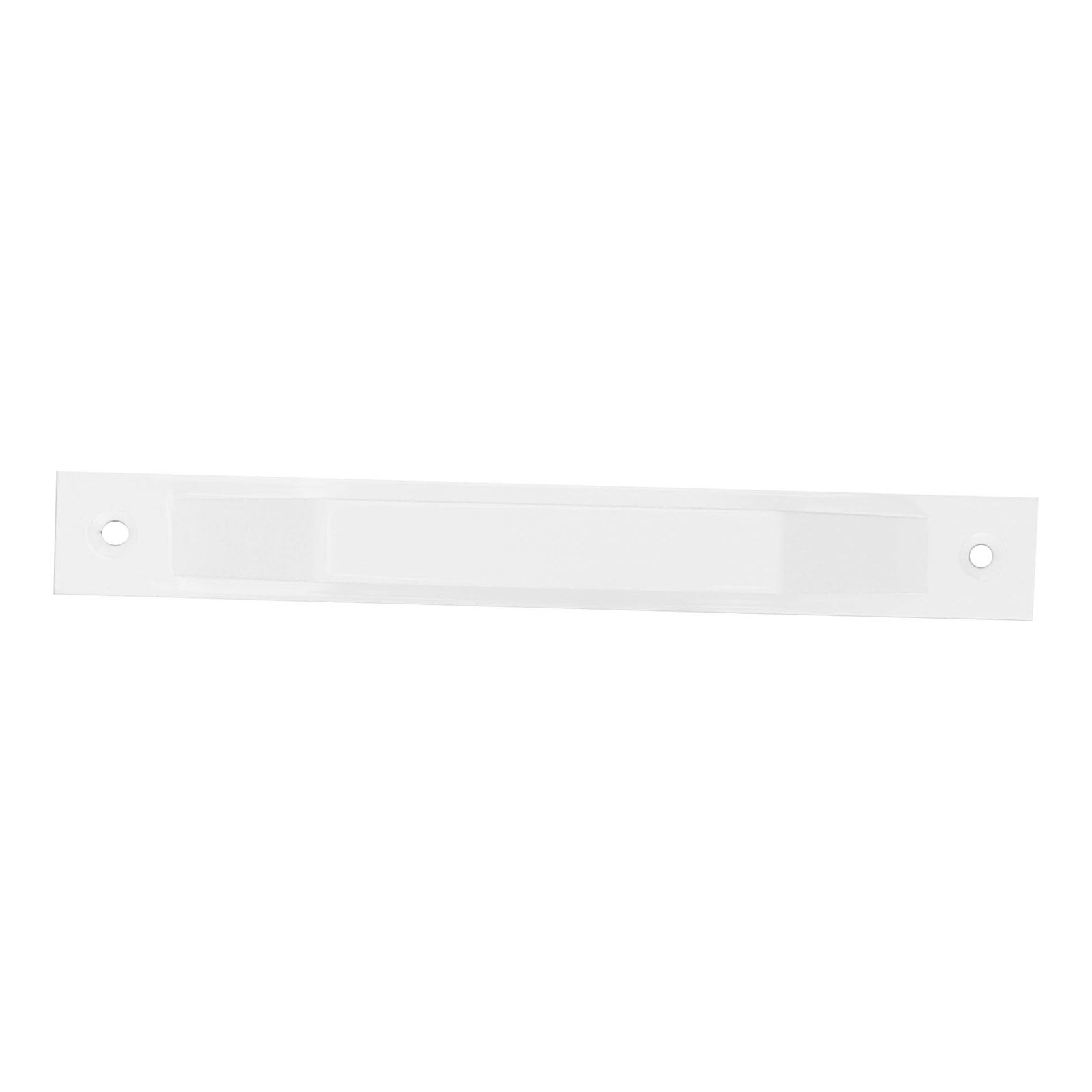 Sliding Door Handle Metal Electroplating Cabinet Barn Door Pull Handle with Mounting Screws White — image 3