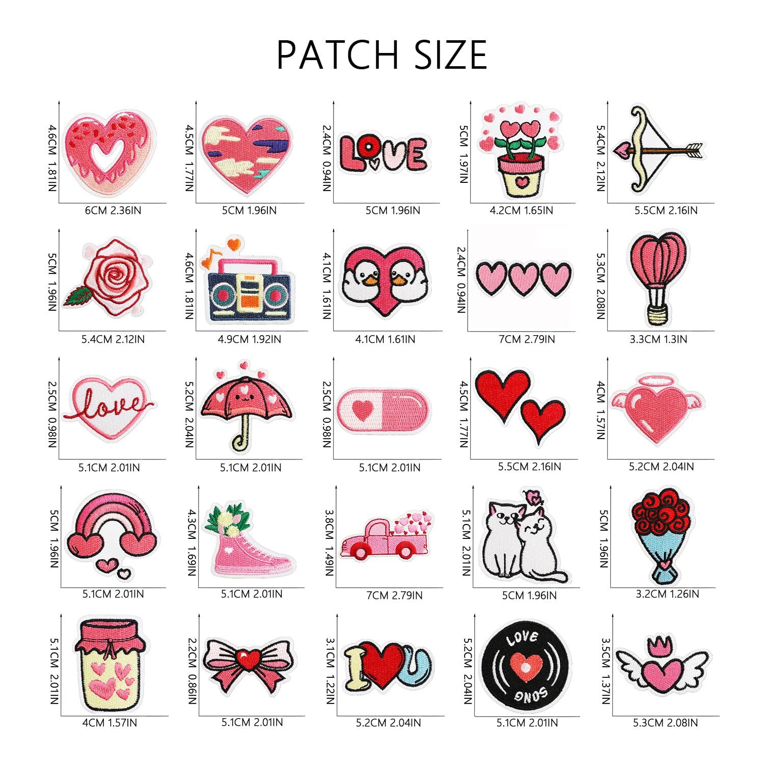 Embroidered Patch on Patches for Clothes Cardigan Sew on Patches for Music Appliques Fashion Patch for Jeans Backpacks Jackets โ image 2